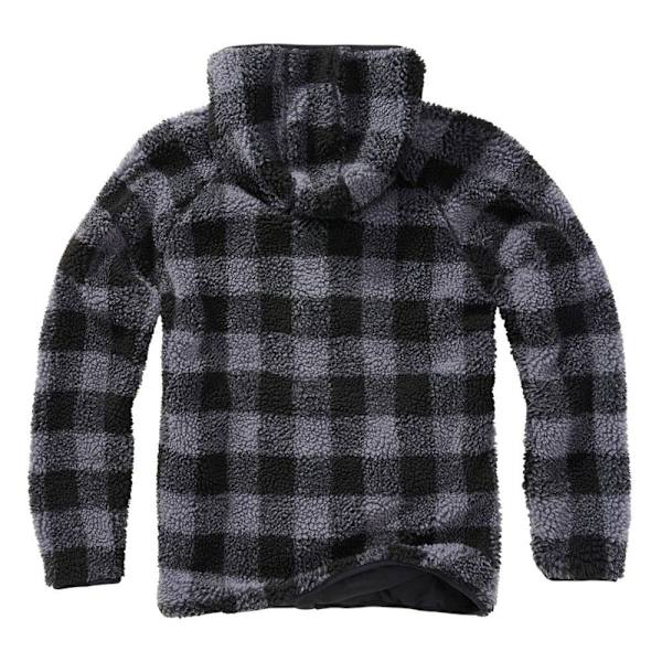 Brandit Teddy Worker Jakke Sort 6XL Mand