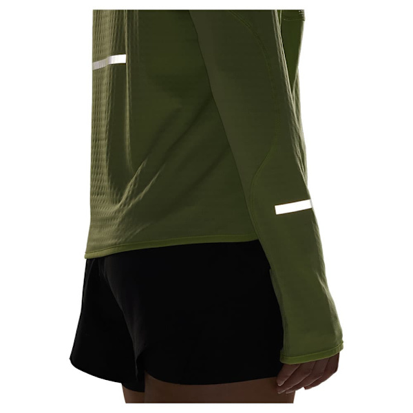 Adidas Ultimate Hi Vis Reflective Halv Lynlås Sweatshirt Gul XS Kvinde