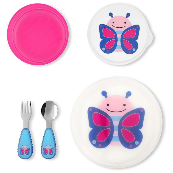 Skip Hop Enhjørning Zoo Table Ready Mealtime Set