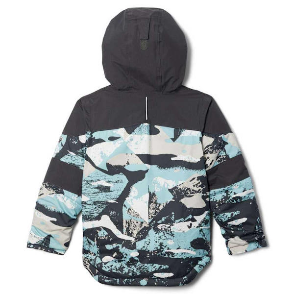 Columbia Täysi Vetoketjullinen Sadetakki Mighty Mogul™ Ii Sininen XL Poika