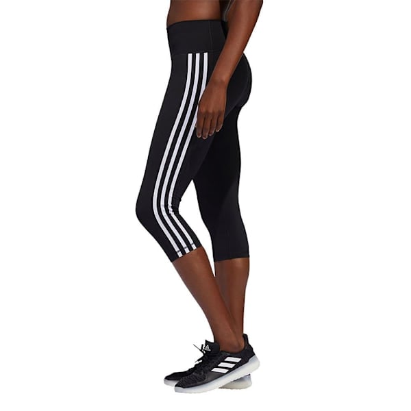 Adidas Believe This 3 Stripes Svart S / Regular Kvinna