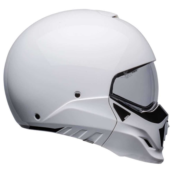 Bell Moto Broozer Konvertibel Hjelm Hvid M