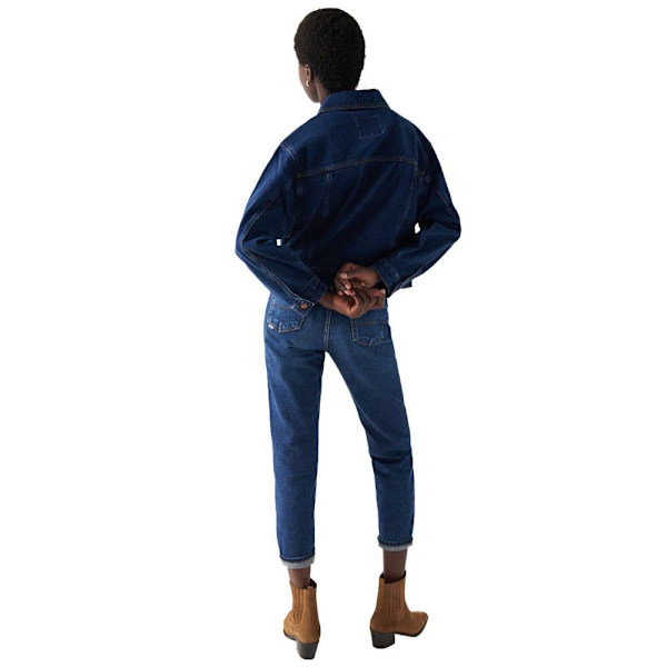 Salsa Jeans Jeansjacka 21007037 Blå M Kvinna