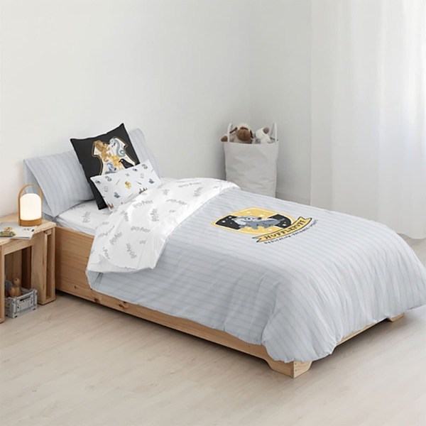 Play Fabrics Peitto Hufflepuff-painikkeilla 120 Cm:n Sänkyyn 200x200 Cm