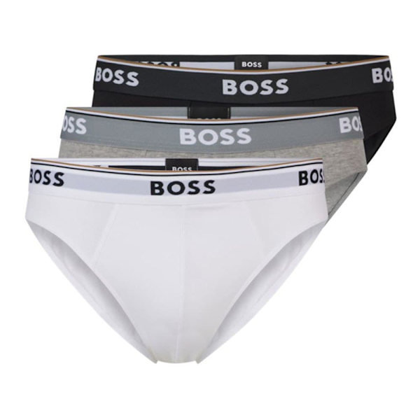 Boss Glide Power 50475273 3 Enheder Hvid,Sort,Grå S Mand