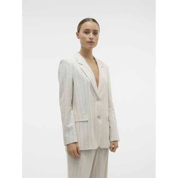 Vero Moda Mindy Blazer Beige 40 Kvinde