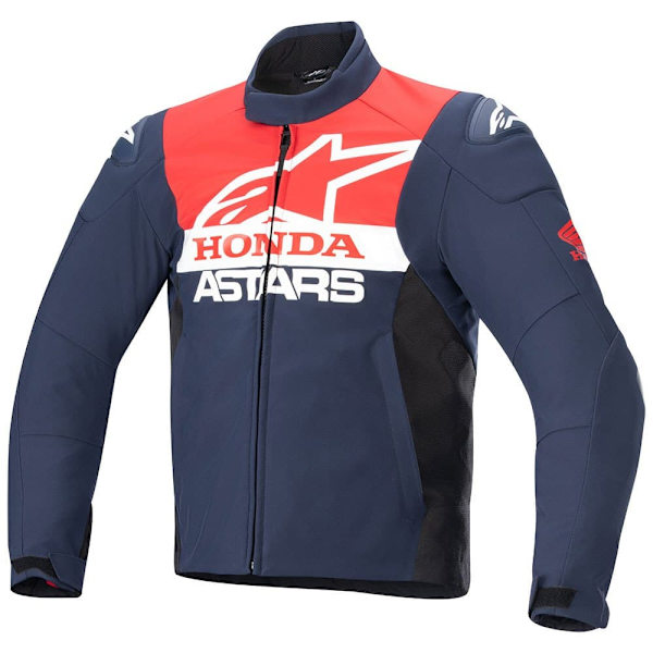 Alpinestars Jacka Honda Smx Wp Softshell Blå M Man