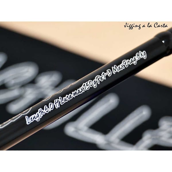 Jlc Jigging Stång Spartan Gear Achilles Svart 1.83 m / 150 g