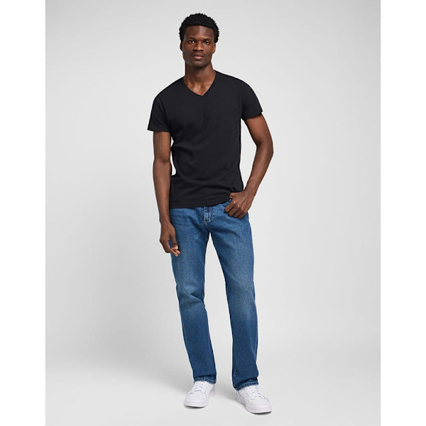 Lee Extreme Motion Straight Jeans Blå 42 / 36 Man