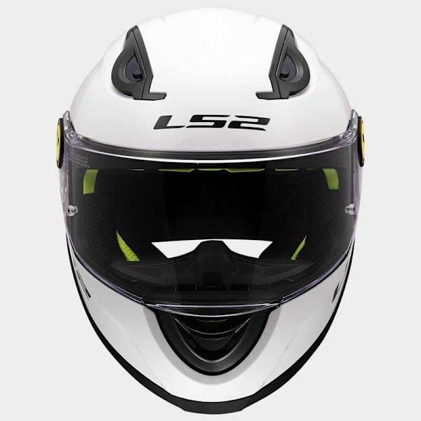 Ls2 Ff812 Kid Solid Fullface-hjelm Hvid L