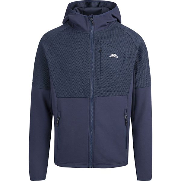 Trespass Bani Sweatshirt Med Lynlås Blå M Mand