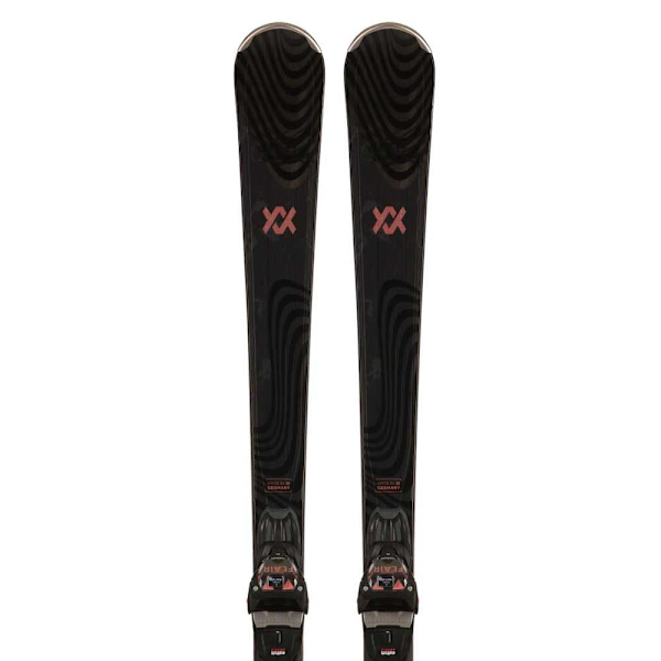 Volkl Flair Sc Carbon+vmotion 11 Tcx Alpint Skidpaket För Damer Svart 158
