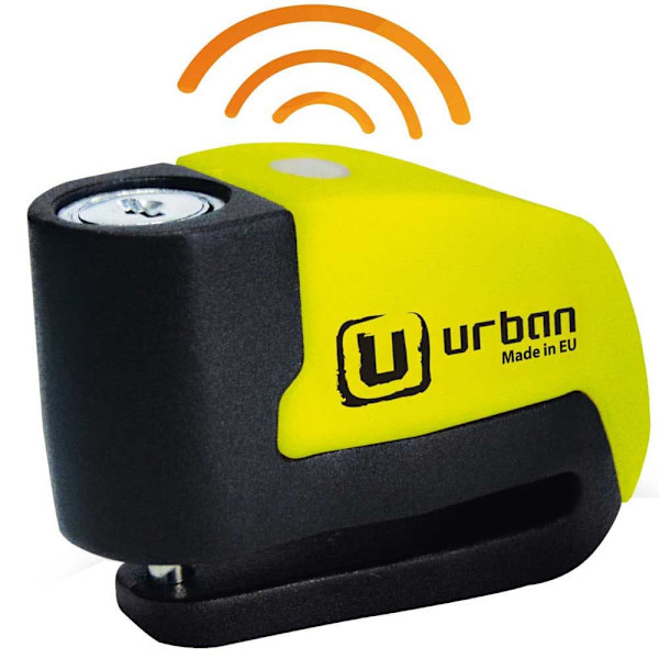 Urban Security Hälytys + Varoituslevyn Lukitus Ur6 Keltainen