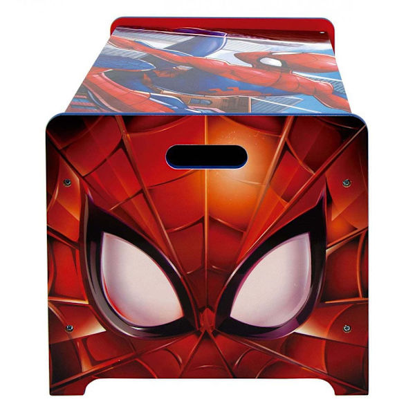 Marvel Legetøjsstativ I Træ Spiderman Blå