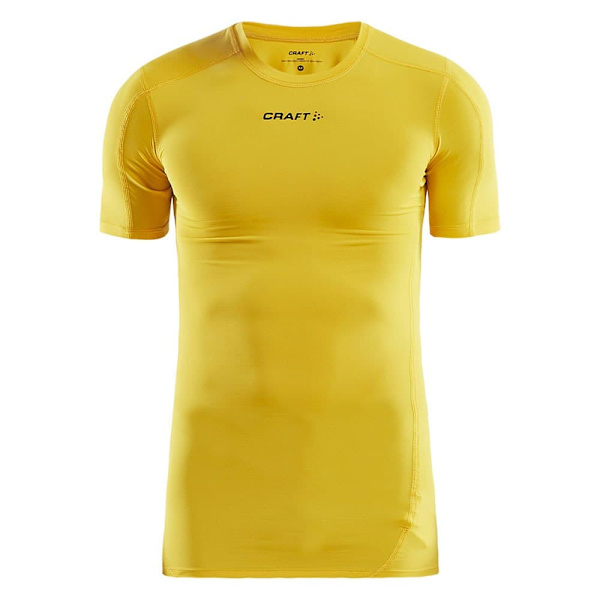Craft Pro Control Compression Lyhythihainen Aluspaita Keltainen XS Mies