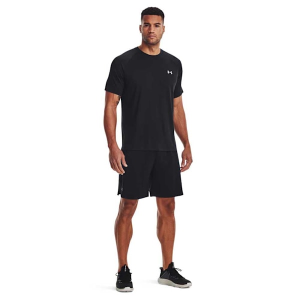Under Armour Kortærmet T-shirt Tech Reflective Sort M / Regular Mand