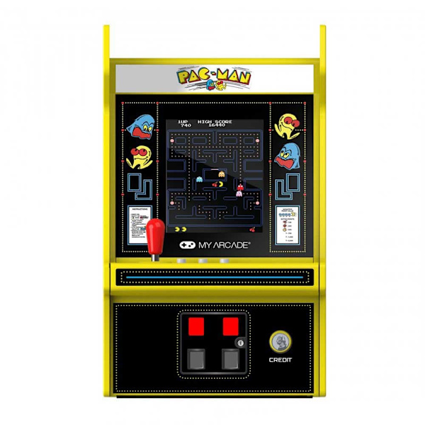 My Arcade Retro Konsol Micro Player Pacman 6.5´´