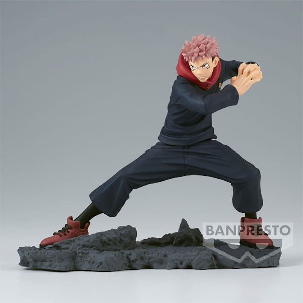 Banpresto Figur Yuji Itadori Combination Battle 3 Jujutsu Kaisen 10 Cm Svart