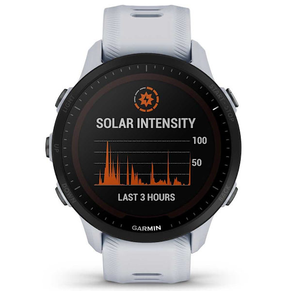 Garmin Rannekello Forerunner 955 Solar Valkoinen