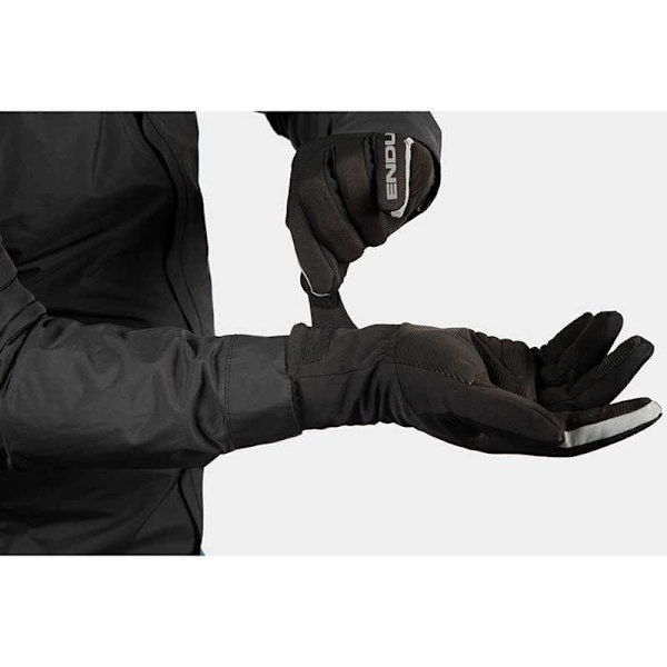 Endura Lange Handsker Deluge Sort M Mand