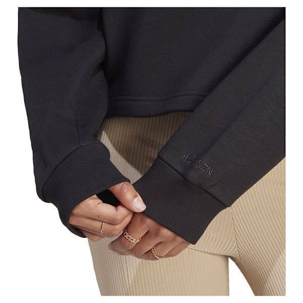 Adidas Huppari All Szn Fleece Graphic Musta S Nainen