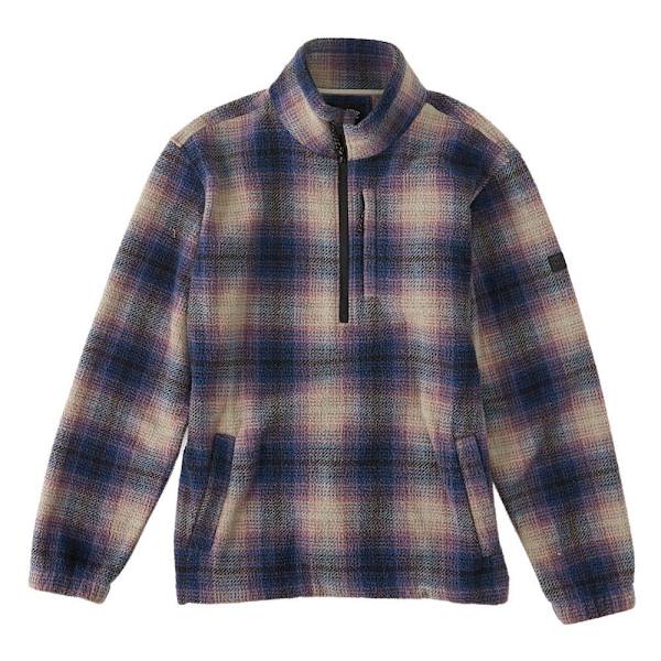 Billabong Halv Lynlå Sweatshirt Boundary Blå M Mand