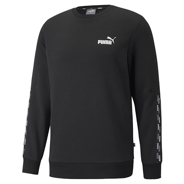 Puma Power Tape Crew Sort M Mand