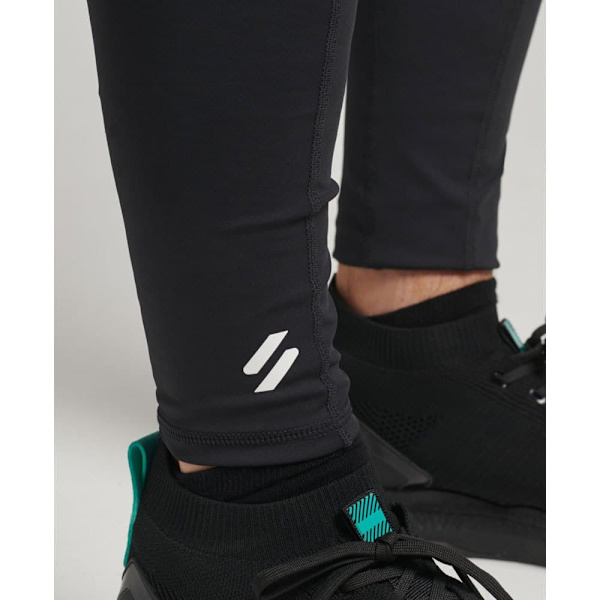 Superdry Leggings Core Full Length Sort XL Mand