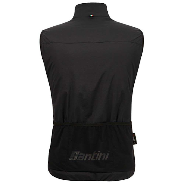 Santini Gilet Alpha Pack Musta XL Mies