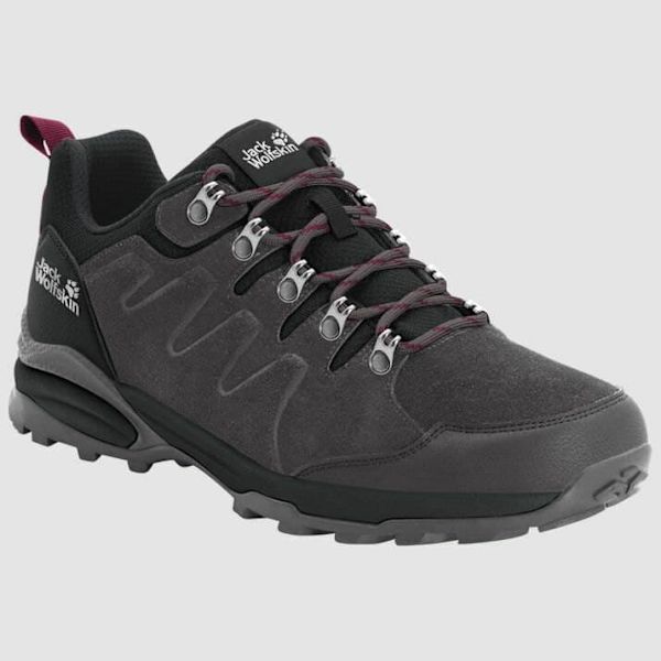 Jack Wolfskin Shoes Refugio Texapore Low Vaelluskengät Harmaa EU 38 Nainen