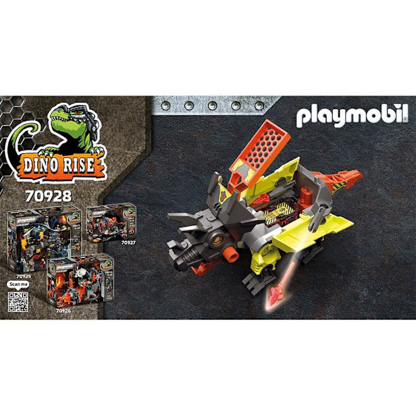 Playmobil Dino Rise Combat Machine Robo-dino Flerfärgad
