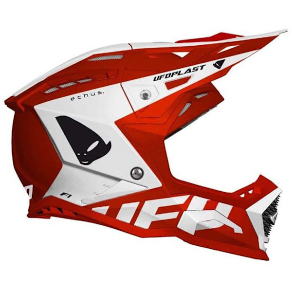 Ufo Motocross Hjelm Echus Rød M