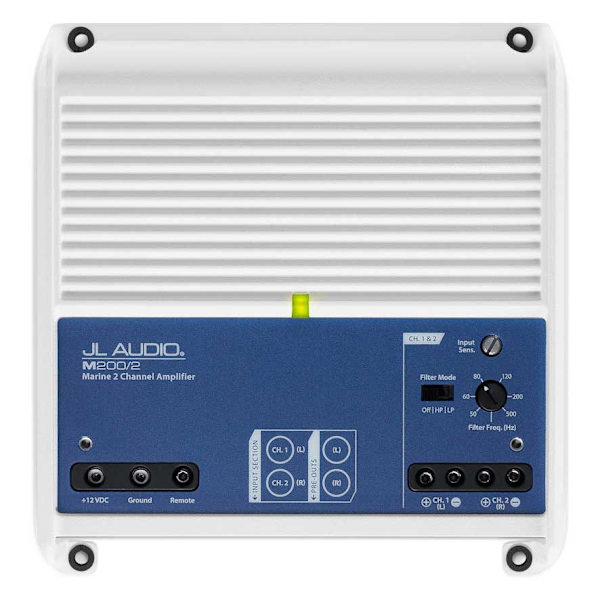 Jl Audio M200/2 2-kanals Forstærker Grå 200W