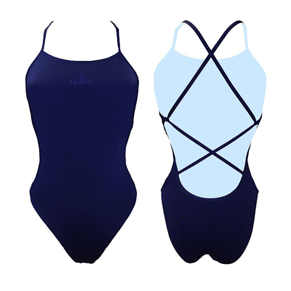 Turbo Badedragt Patron Sirene Lilla 2XL Kvinde