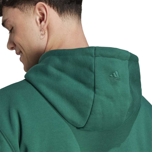 Adidas Luvtröja All Szn Fleece Graphic Grönt L / Regular Man