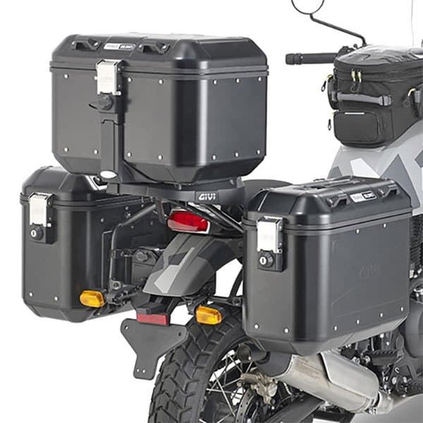 Givi Monokey/retro Fit Side Cases Taskeholder Royal Enfield Himalayan Sort