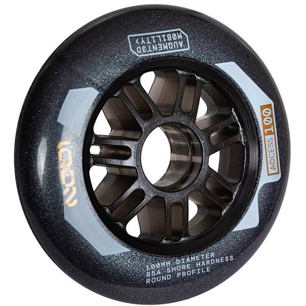Iqon Skridskor Hjul Access Combo 100 85a 3 Enheter Guld 100 mm
