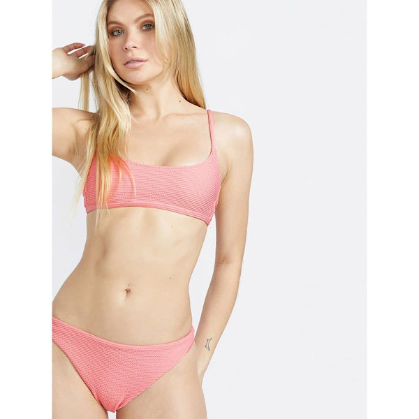 Volcom So Current Bikinitopp Rosa L Kvinna