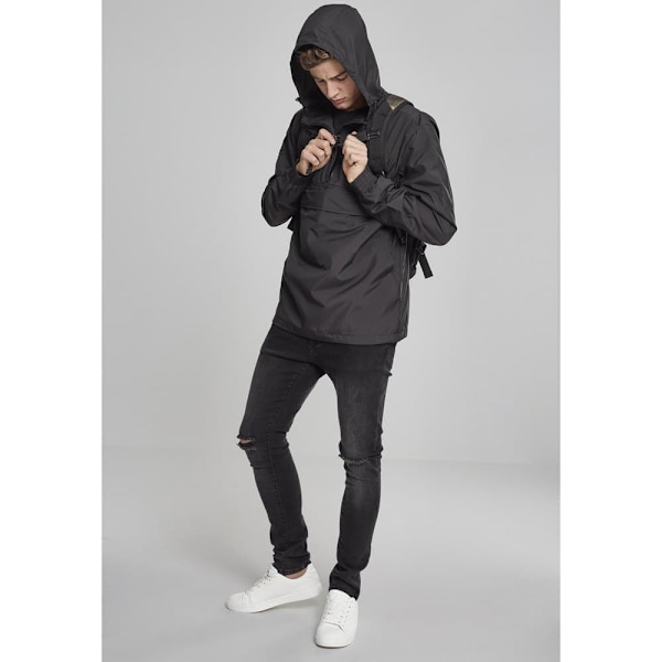 Urban Classics Parka Basic Pull Over Sort L Mand