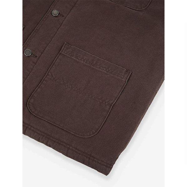 Dickies Duck High Pile Fleece Line Chore Jakke Brun XL Mand