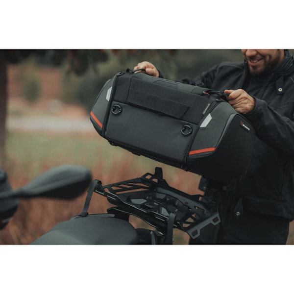 Sw-motech Pro Rackpack 1680d 32-42 L Takapussi Musta 33 x 56 x 26 cm