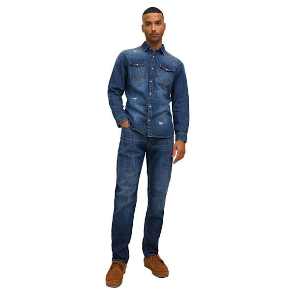 Jack & Jones Jeans Mike Jiginal 211 Blå 36 / 32 Man