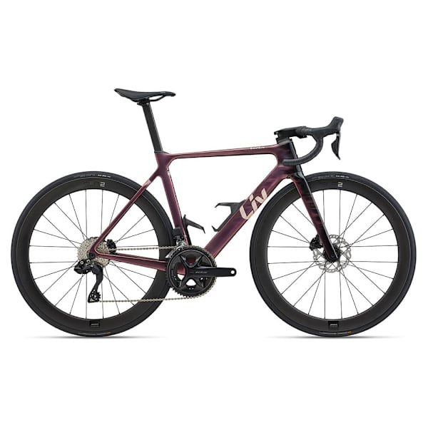 Liv Envi Advanced 1 105 Di2 Rd-r7150 2025 Racercykel Lila,Rosa M