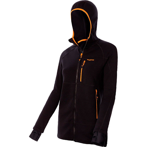 Trangoworld Trx2 Stretch Pro Hupullinen Fleecetakki Musta L Nainen