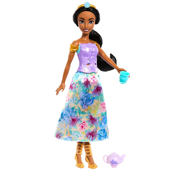 Disney Princess Frozen Jasmine Spin And Reveal-docka
