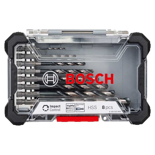 Bosch Professional Metalbor Hexagonal 2-10 Mm 8 Enheder Søvfarvet