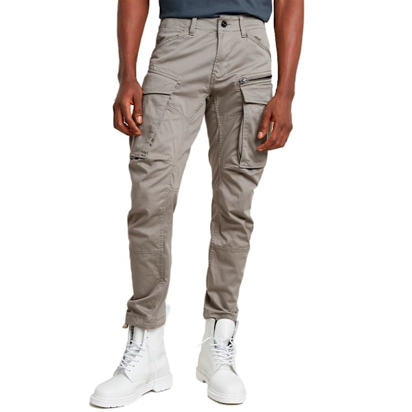 G-star Rovic Zip 3d Regular Tapered Fit Cargobukser Grå 31 / 32 Mand