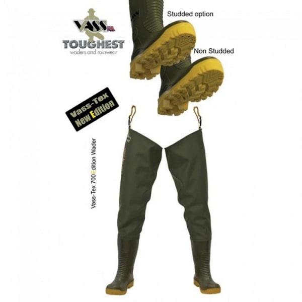 Vass E Nova 700 Thigh Pvc-vadare  EU 48 Man