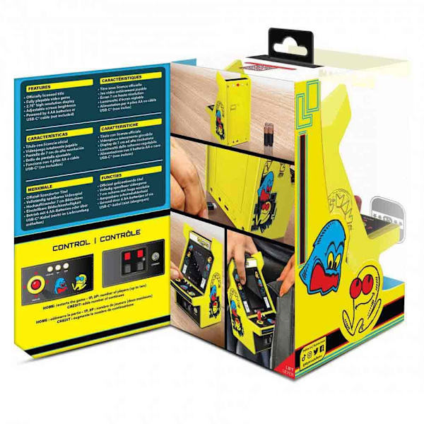 My Arcade Retro Konsol Micro Player Pacman 6.5´´