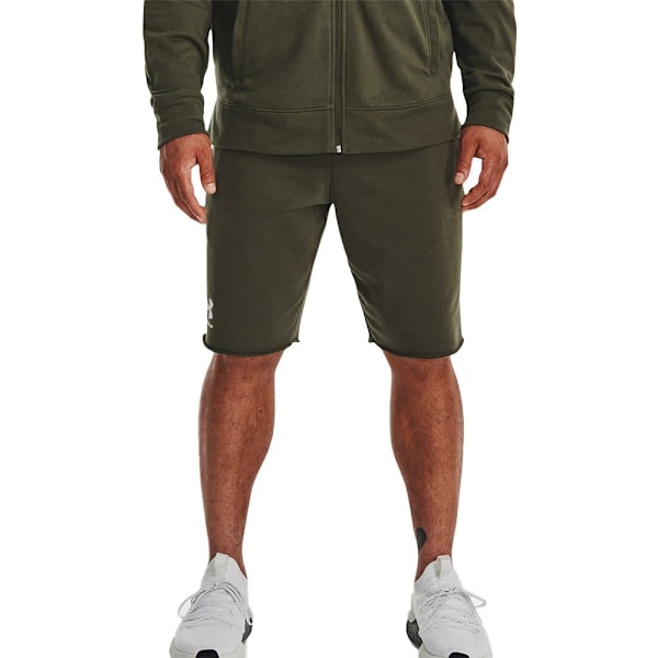 Under Armour Shorts Rival Terry Grönt M / Regular Man